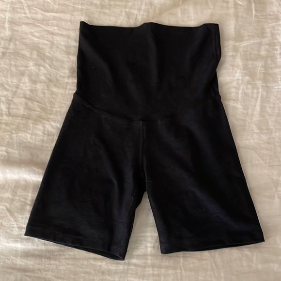 Beyond Yoga Shorts Beyond Yoga Maternity Biker Short Poshmark
